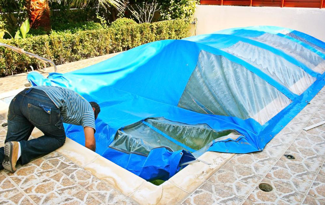 3 different kinds of pool solar covers