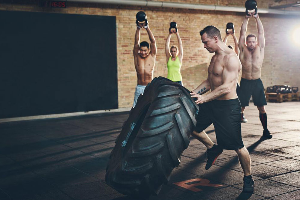 Challenge your core strength with CrossFit exercises