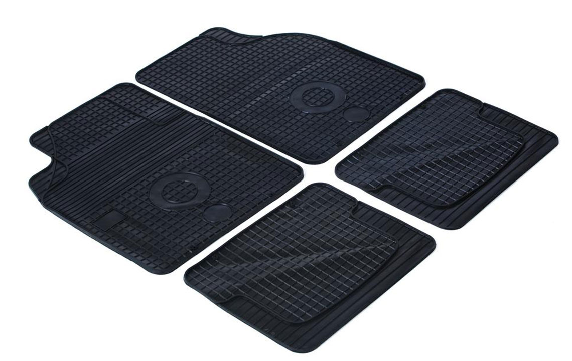 How rubber floor mats help?