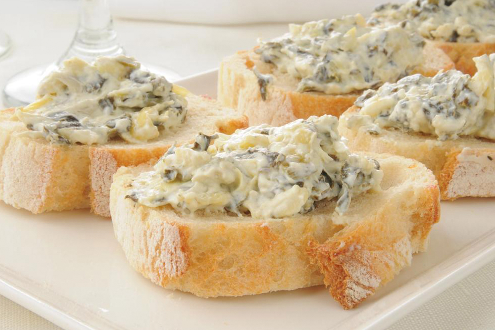 Quick and easy bread appetizers