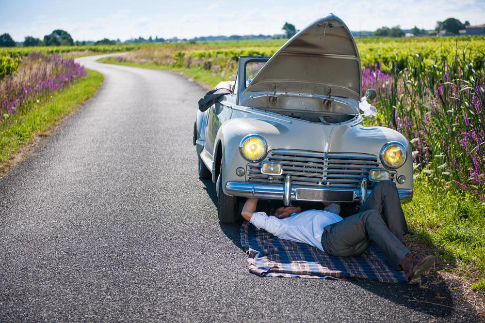 Roadside assistance for your old car